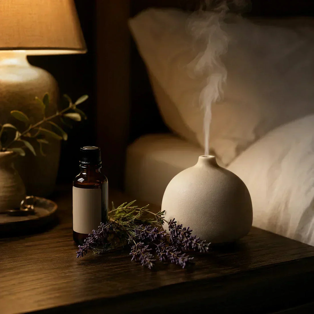 essential oils for sleep lavender cedarwood diffuser earthsessentials