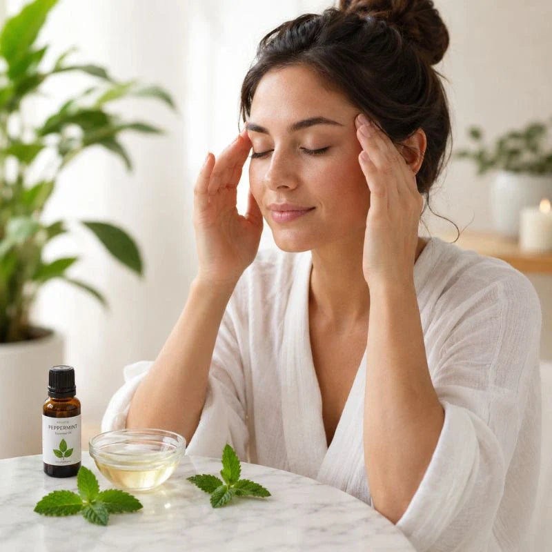 Peppermint Oil for Headaches - How to Use It Right